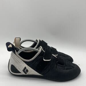 Mens Size 11 Black Diamond Momentum Rock Climbing Shoes White/Black